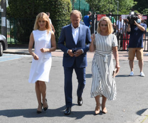 Donald Tusk z córką Kasią Tusk