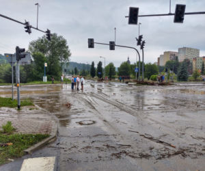 Żywioł spustoszył Sądecczyznę. Nowy Sącz i Łącko błyskawicznie zalane