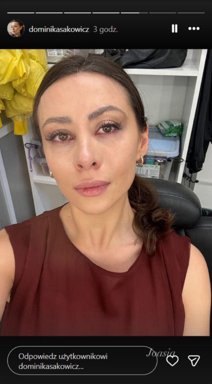 M jak miłość nowy sezon na planie. Joanna (Dominika Sakowicz)