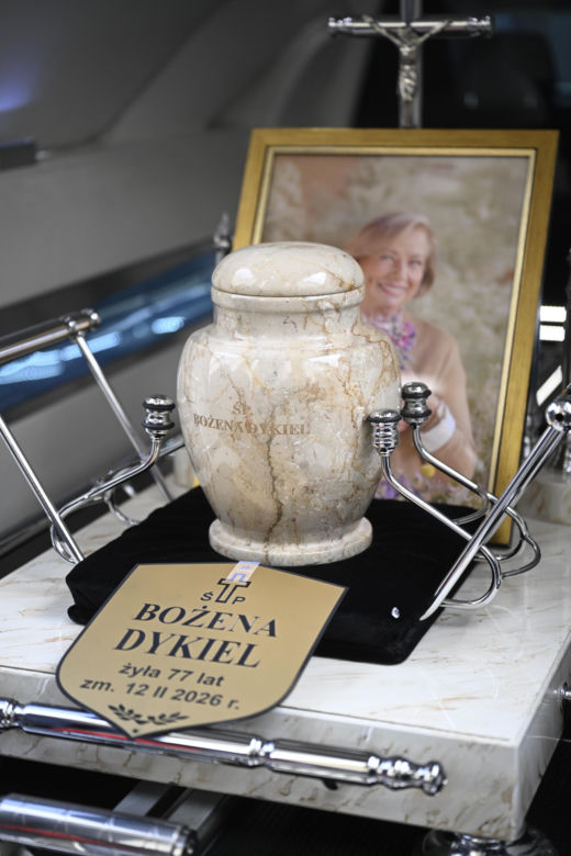 Pogrzeb Bożeny Dykiel