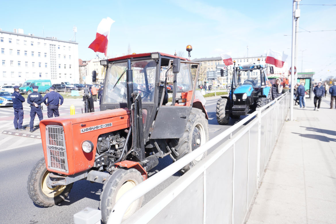 Protest Rolników Poznań 2025 
