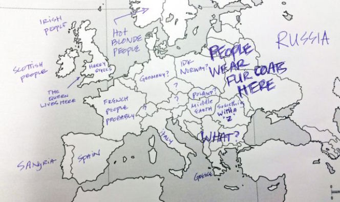 Mapa Europy