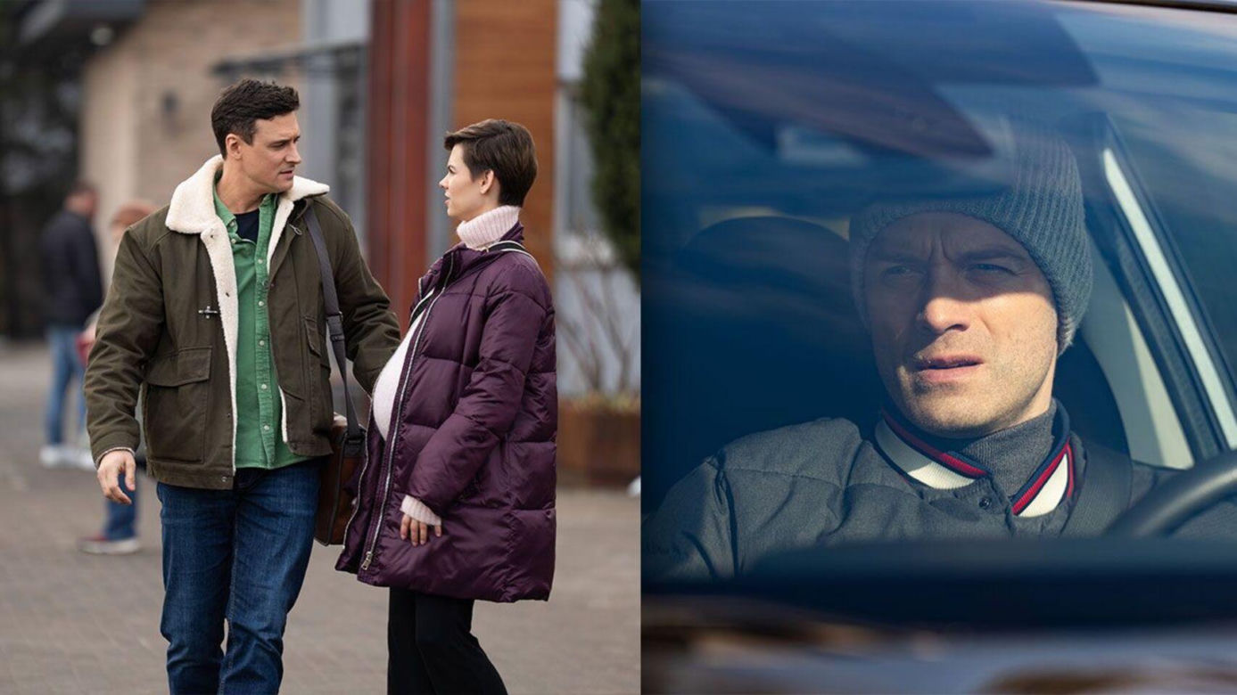Na dobre i na złe odc. 956. Blanka (Pola Gonciarz), Krzysztof Radwan (Mateusz Damięcki), Mario Milewski (Marcin Korcz)