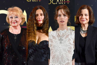 Grochowska poszła w dekolt, Giegżno w modowy konkret. Efekt? Młoda aktorka skradła ten wieczór