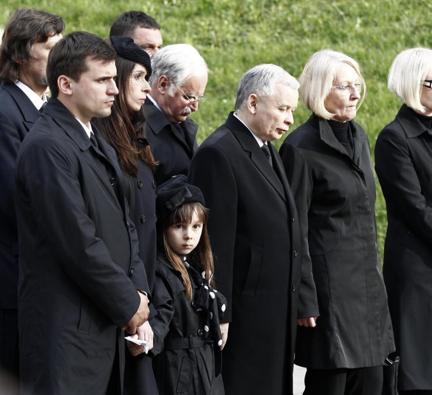 Pogrzeb Lecha i Marii Kaczyńskich w Krakowie, 2010r.