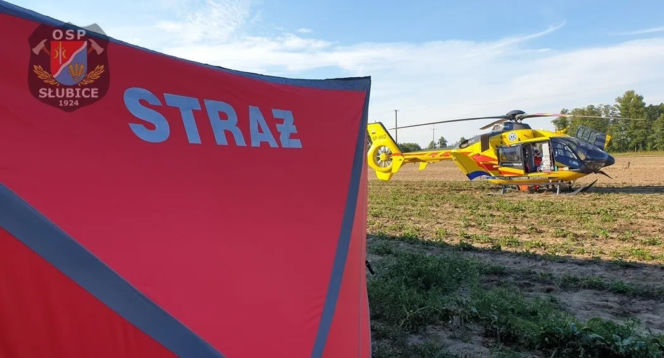 Zyck Polski. Rolnik przejechał ciągnikiem swojego syna