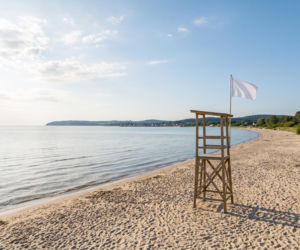 Sinice Mechelinki. Czy w Mechelinkach można się kąpać 03.08? Flaga, warunki pogodowe