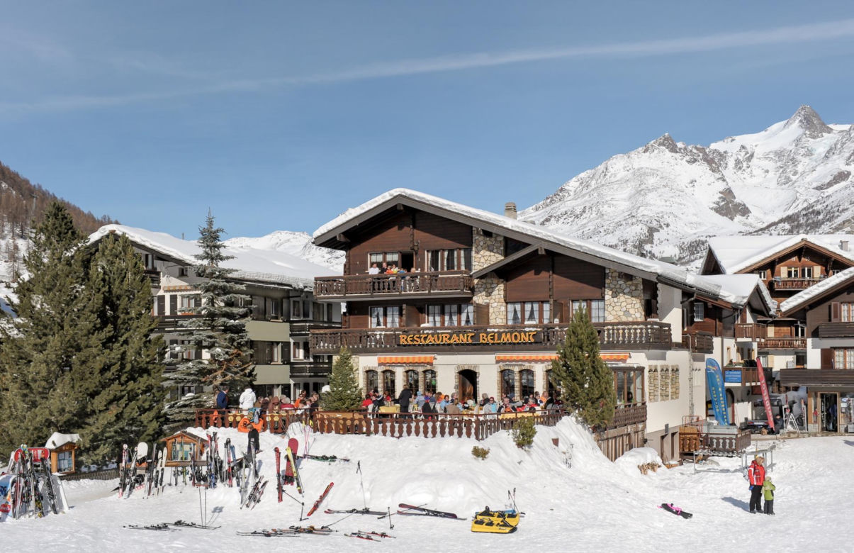 Saas-Fee w Szwajcarii, tutaj kręcono teledysk do "Last Christmas"