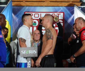 Krzysztof Głowacki, Ołeksandr Usyk, ważenie
