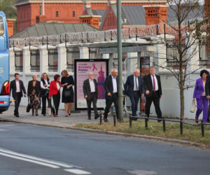 Spotkanie polityków PiS w siedzibie na ul.Nowogrodzkiej