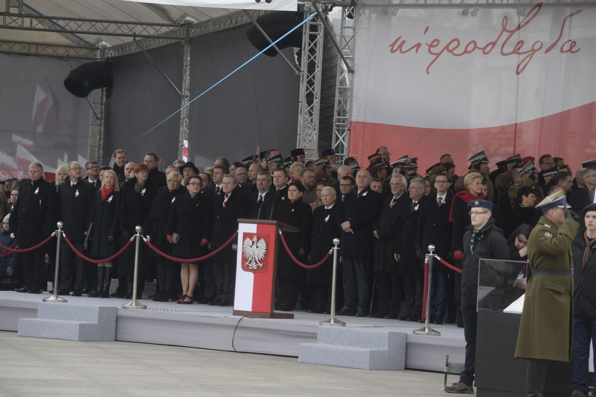 Uroczystości na Grobie Nieznanego Żołnierza