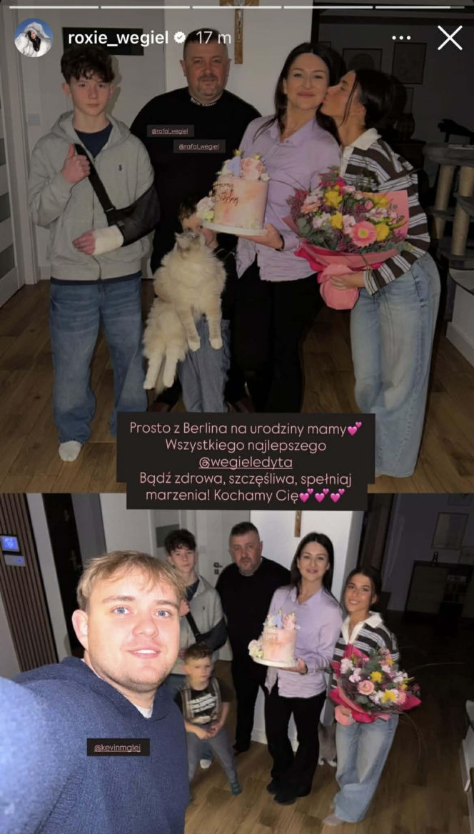 Mama Roksany Węgiel świętowała urodziny