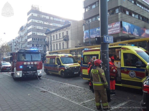 Zderzenie tramwajów na Piotrkowskiej
