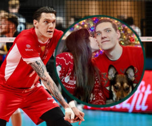 Bartłomiej Lemański i jego dziewczyna Dominika. Zaraziła go pasją, jest dla siatkarza największym wsparciem