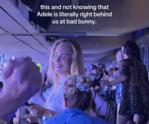 Adele na koncercie Bad Bunny'ego