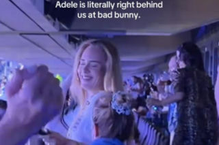Adele na koncercie Bad Bunny'ego