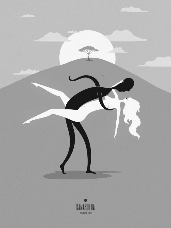 Ilustracje z nowej, wrocławskiej Kamasutry The Jonze