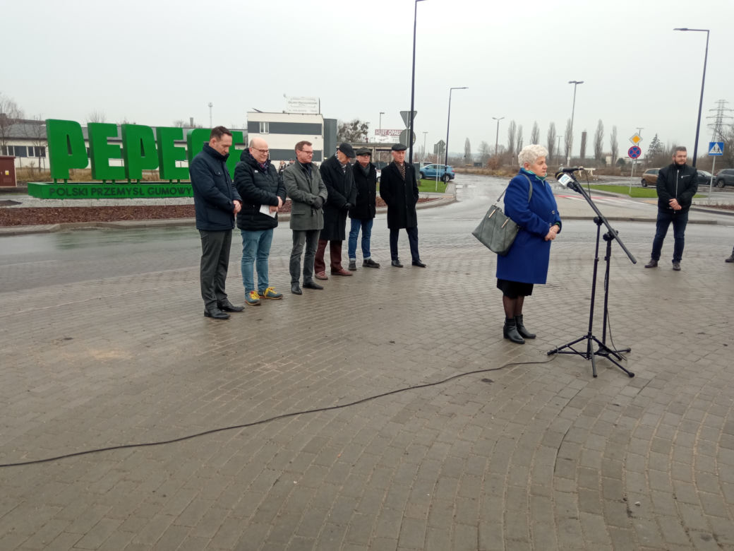 Otwarcie nowego ronda w Grudziądzu