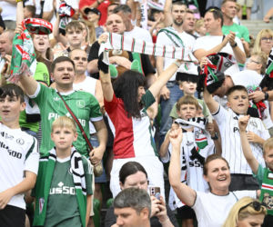Legia Warszawa - Zagłębie Lubin: Zdjęcia kibiców