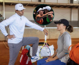 Treningi Igi Świątek z Rafaelem Nadalem budzą grozę. To powinno być zakazane