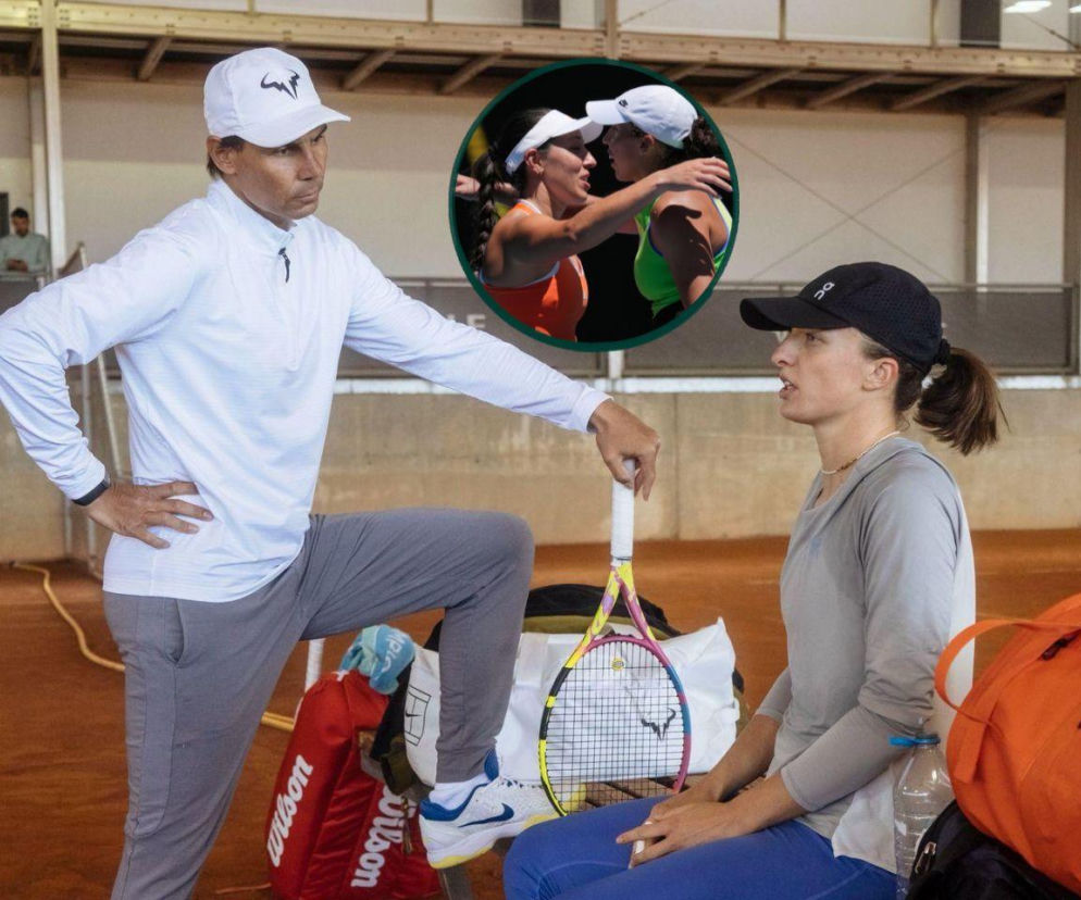 Treningi Igi Świątek z Rafaelem Nadalem budzą grozę. To powinno być zakazane