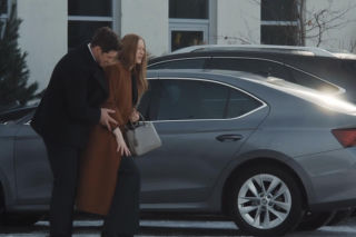 M jak miłość. Marcin (Mikołaj Roznerski), Elżbieta Domańska (Katarzyna Dąbrowska)