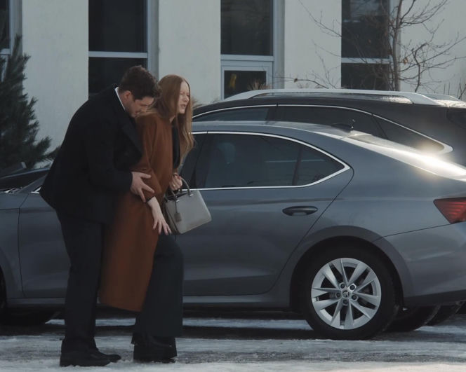 M jak miłość. Marcin (Mikołaj Roznerski), Elżbieta Domańska (Katarzyna Dąbrowska)