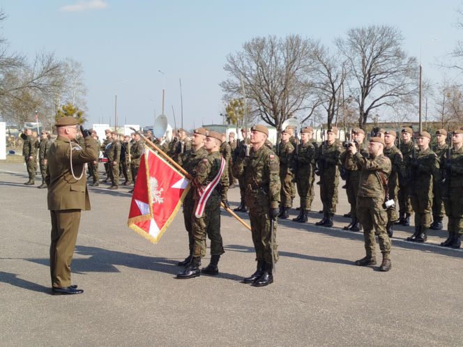Chorągiew dla Ośrodka WOT