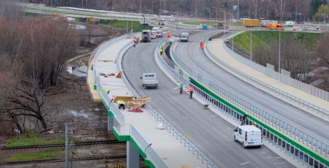 Budowa Wisłokostrady na końcowym etapie