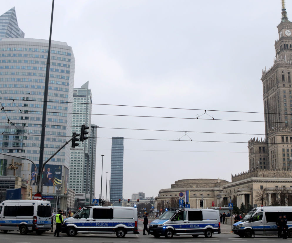 Przyjazd Joe Bidena do Polski. Warszawa stanęła