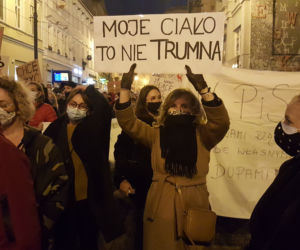 Protest w centrum Bydgoszczy