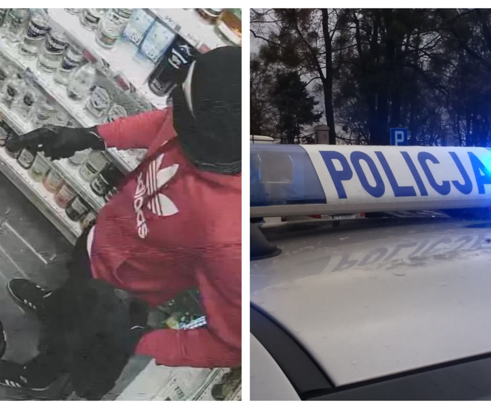 Wtargnął do sklepu z atrapą broni. Szuka go policja