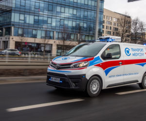 Specjalistyczna Toyota Proace na służbie w Centrum Zdrowia Dziecka