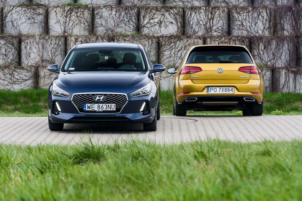 Hyundai i30 1.6 CRDi 136 KM 7DCT vs. Volkswagen Golf 2.0 TDI 150 KM DSG