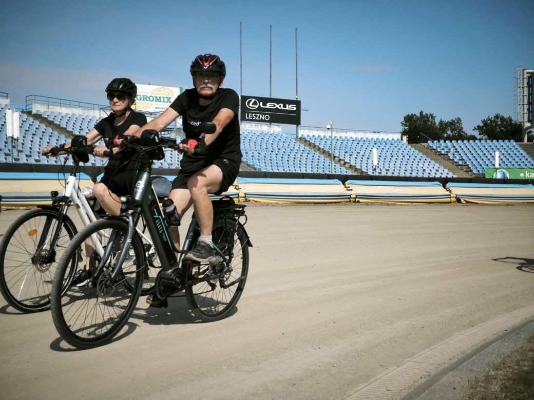 Rowerowa stolica Polski na stadionie 