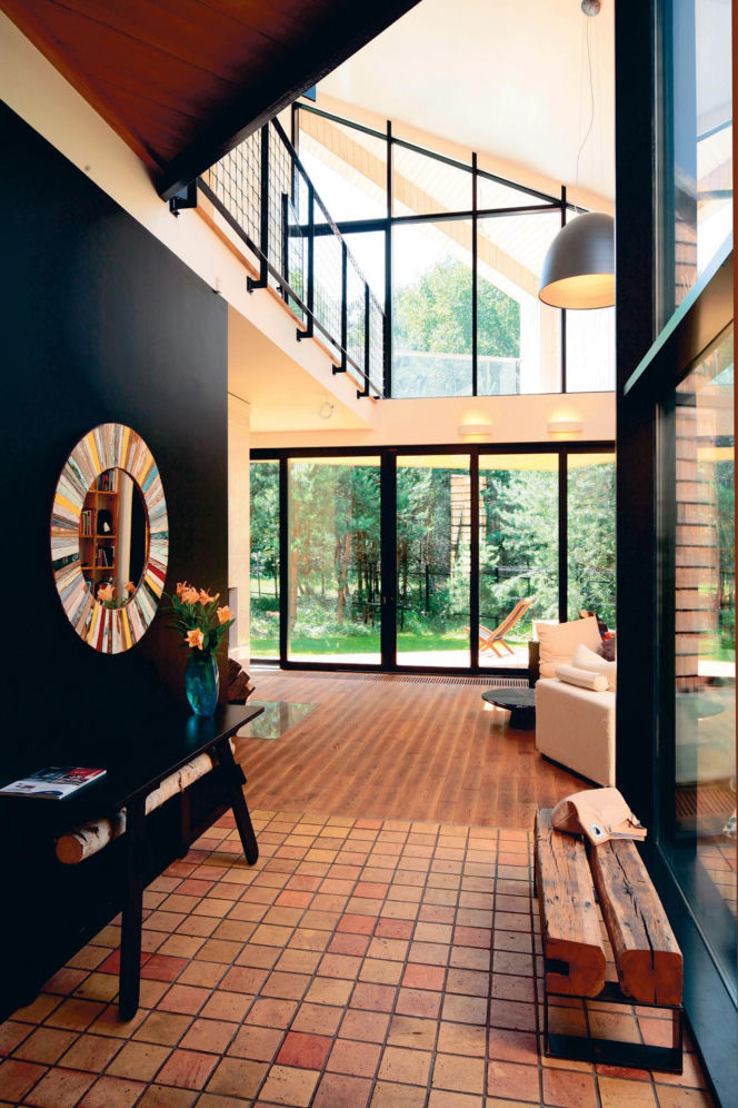 Dom pachnący modrzewiem