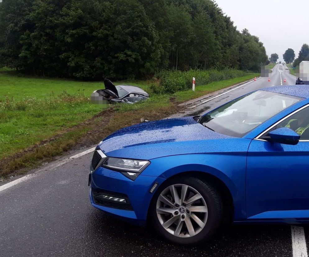 Janowo. Wypadek na DK 61. 5 osób trafiło do szpitala!