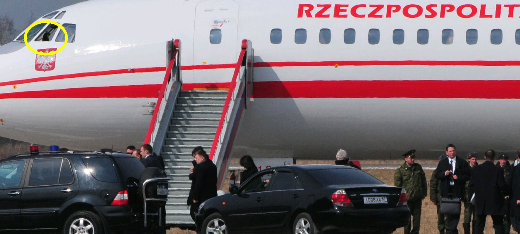 Czarny kot na pokładzie tupolewa Tu-154M