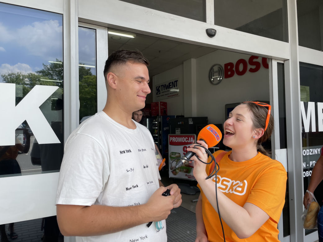Eska Summer City w Rzeszowie. Spoktanie na parkingu Unimet
