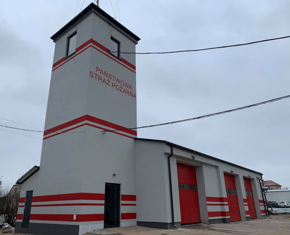 Dwa budynki podlaskich strażaków przeszły modernizację. Tak się prezentują [ZDJĘCIA]