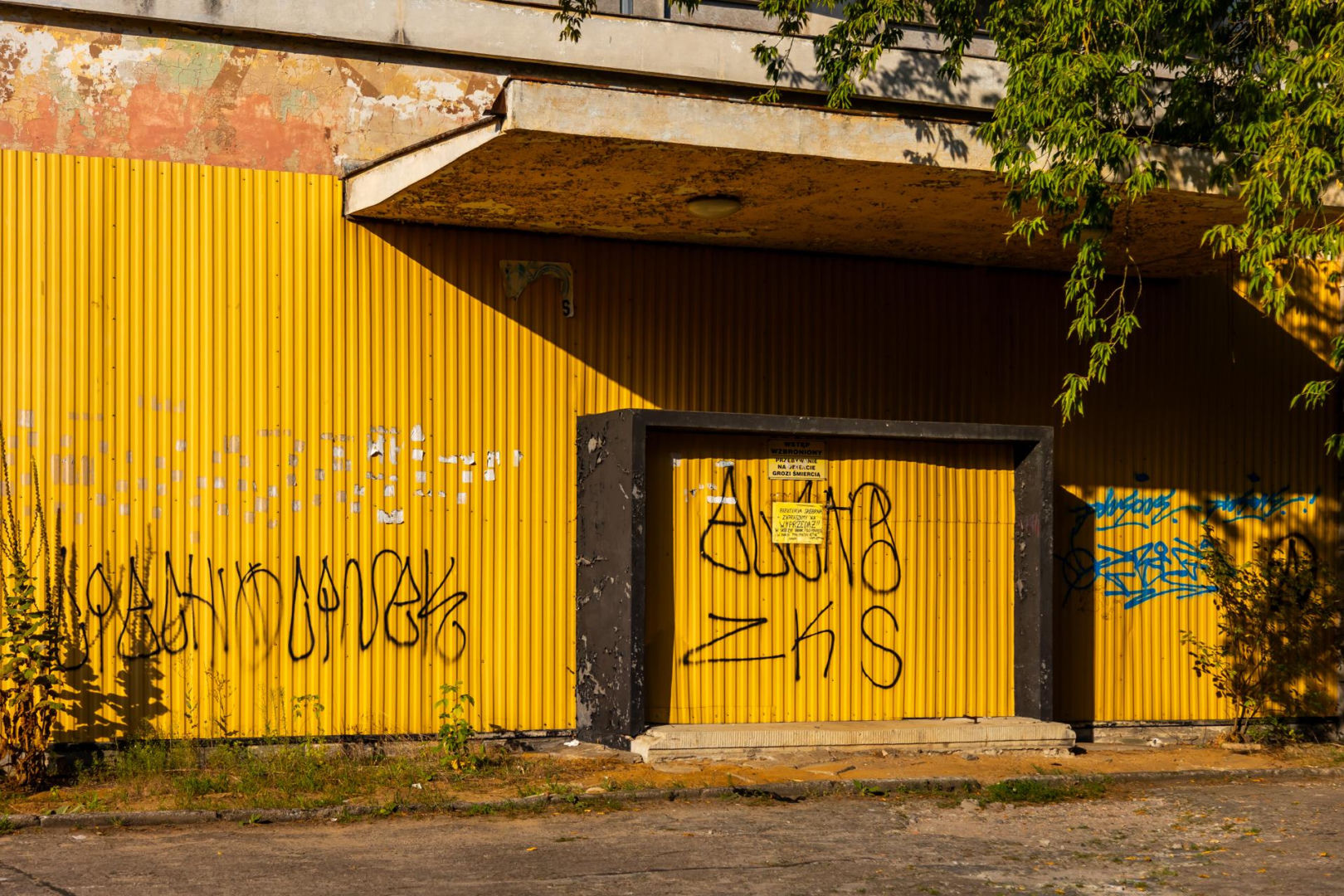 Opuszczone sanatorium wojskowe Wiarus w Ciechocinku