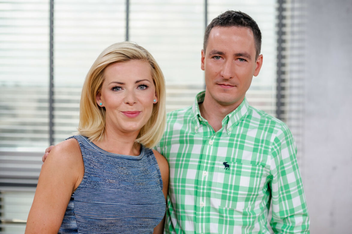Tomasz Marzec i Joanna Kryńska