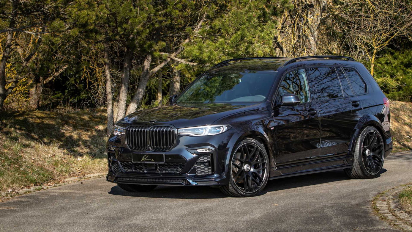 BMW X7 po tuningu Lumma Design