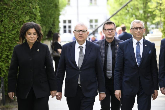 Pogrzeb Andrzeja Olechowskiego