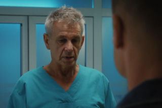 M jak miłość odc. 1907. Paweł (Rafał Mroczek), lekarz Franki (Grzegorz Gadziomski)