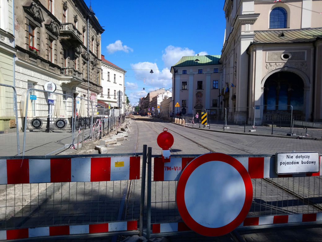 Ruszył remont ulicy Karmelickiej. Duże utrudnienia w centrum Krakowa