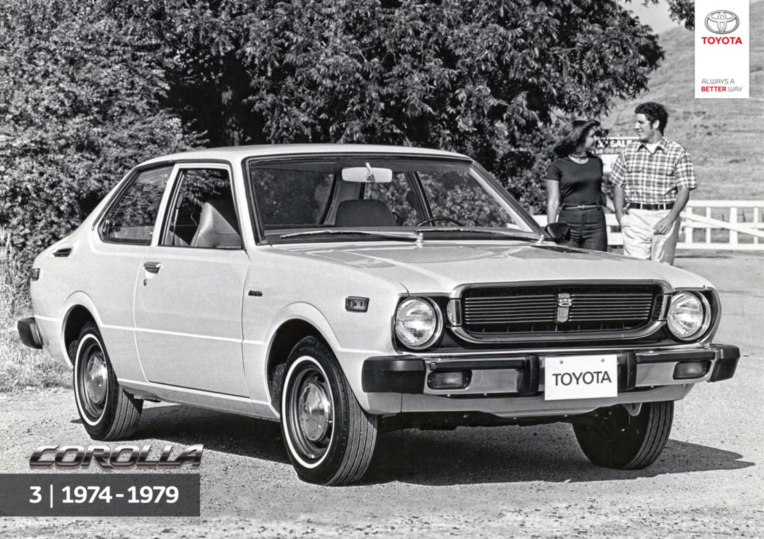 Toyota Corolla - 3 generacja (1974-1979)