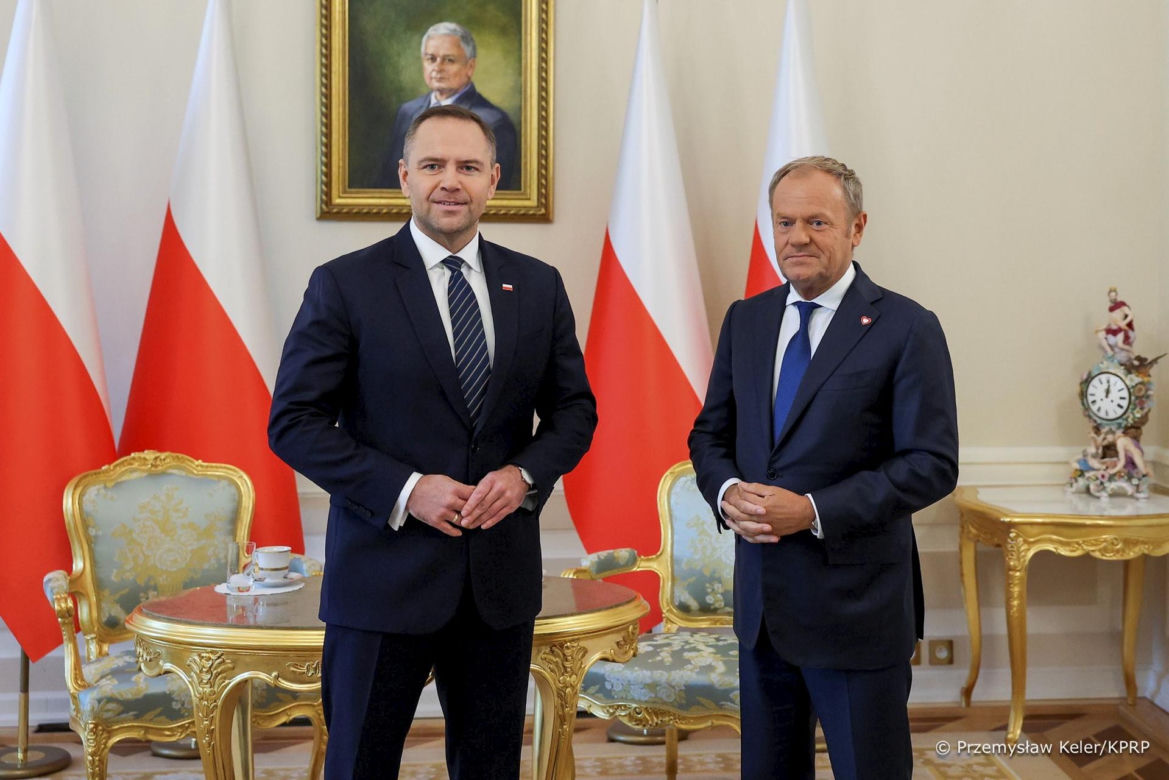 Spotkanie prezydenta Karola Nawrockiego z premierem Donaldem Tuskiem