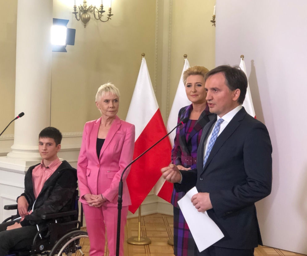 Zbigniew Ziobro, Ewa Błaszczyk i Agata Kornhauser-Duda