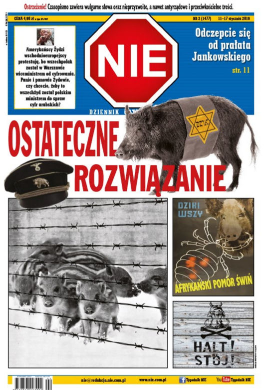 Najbardziej skandaliczne okładki Tygodnika NIE
